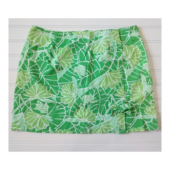 Lilly Pulitzer Dresses & Skirts - Lilly Pulitzer | Lilly Pad Mini Skirt, Size 4